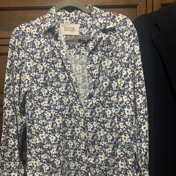 Anthropologie Grayson The Hero Floral Buttondown - Picture 2 of 2